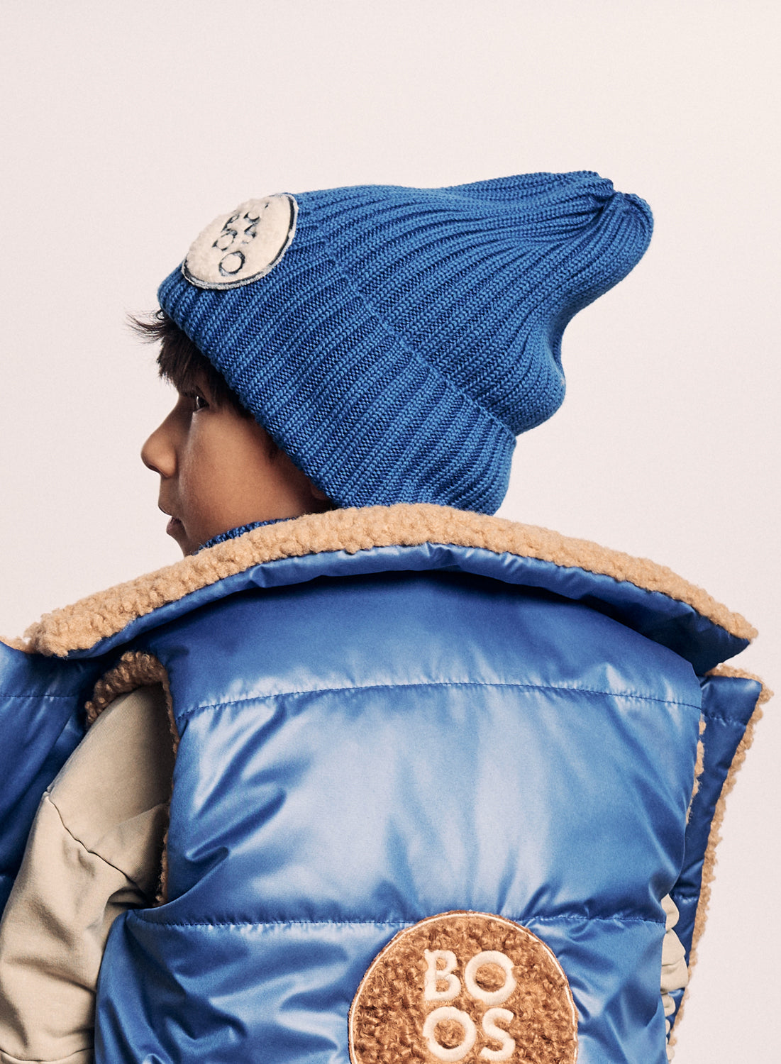 czapka dziecięca- BOOSO COBALT SAND BEANIE cobalt