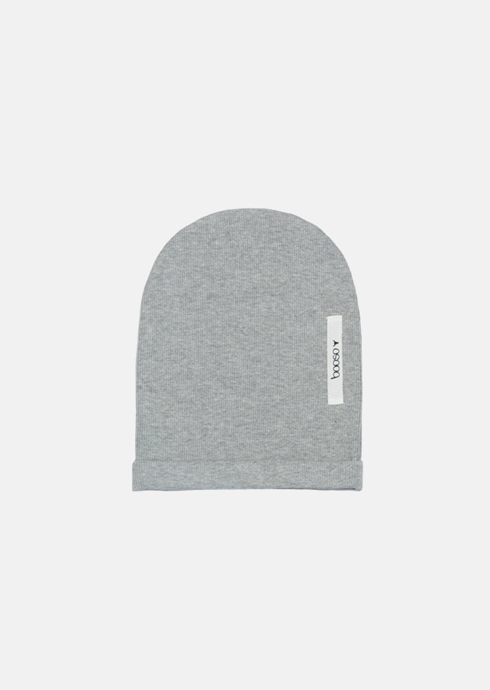 czapka dziecięca- RIBBING BEANIE gray marl