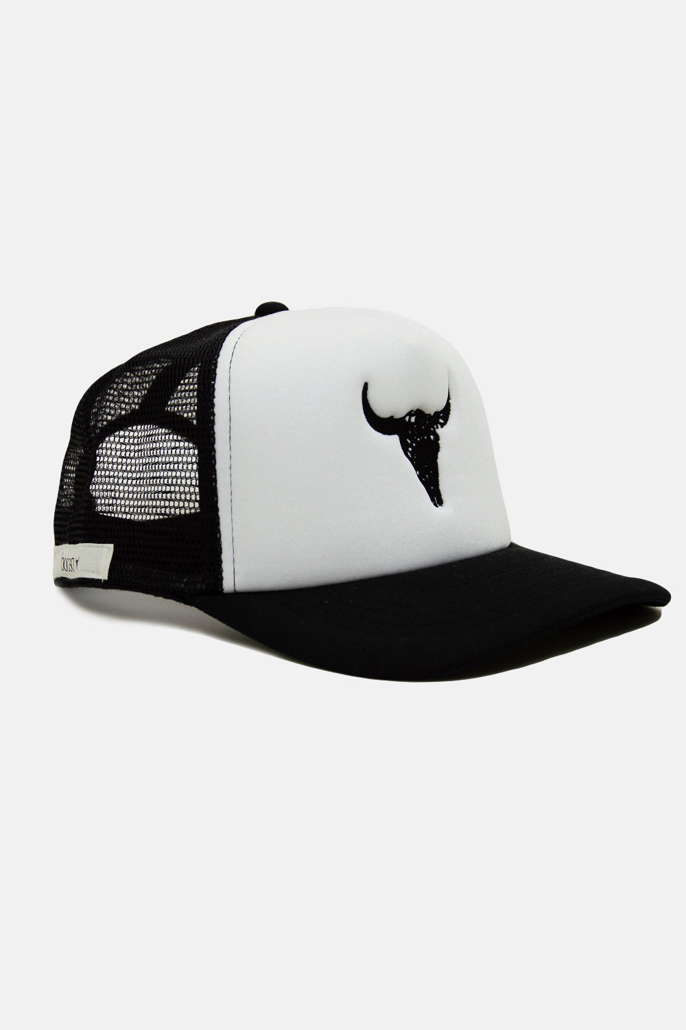 czapka dziecięca- BLACK BISON CAP black/white