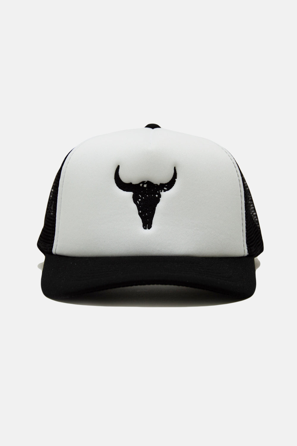 czapka dziecięca- BLACK BISON CAP black/white