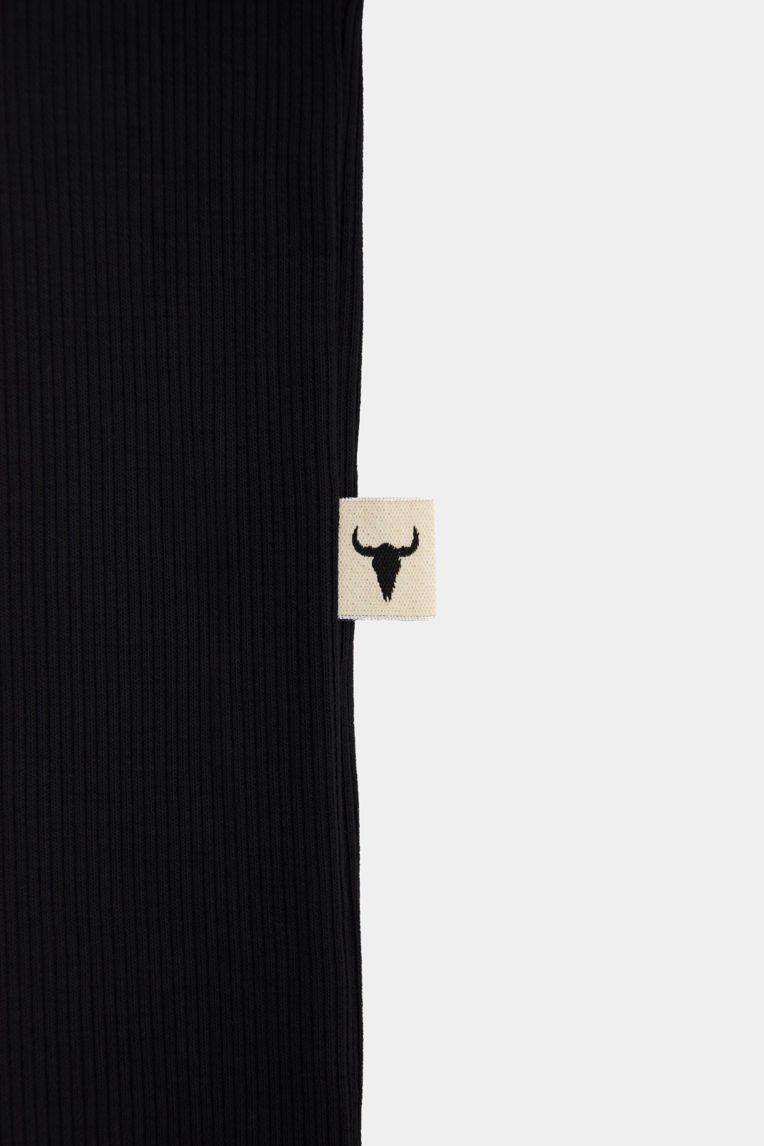 komin dziecięcy- RIBBING TUBE black