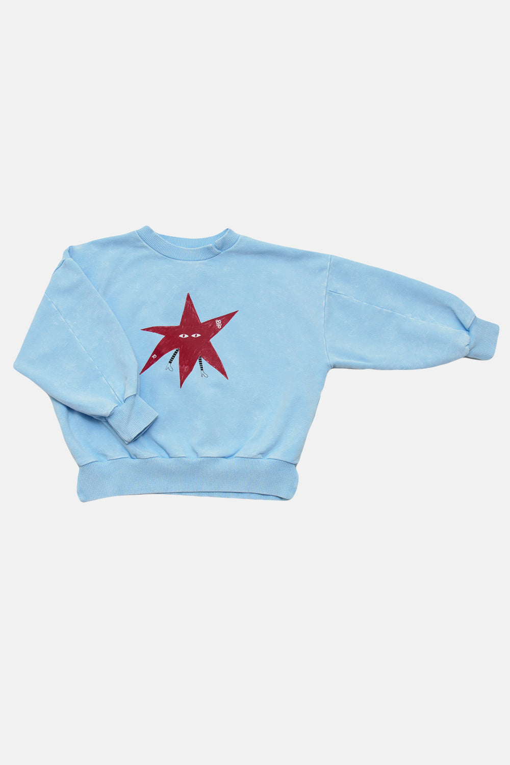 bluza dziecięca- STAR SWEATSHIRT blue/ red star