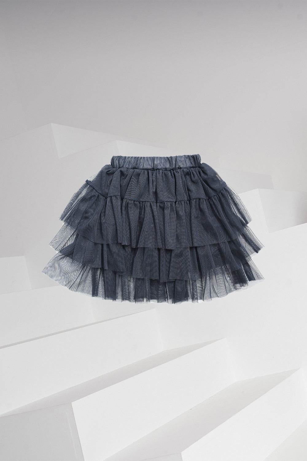 spódnica dziecięca- TULLE SKIRT graphite