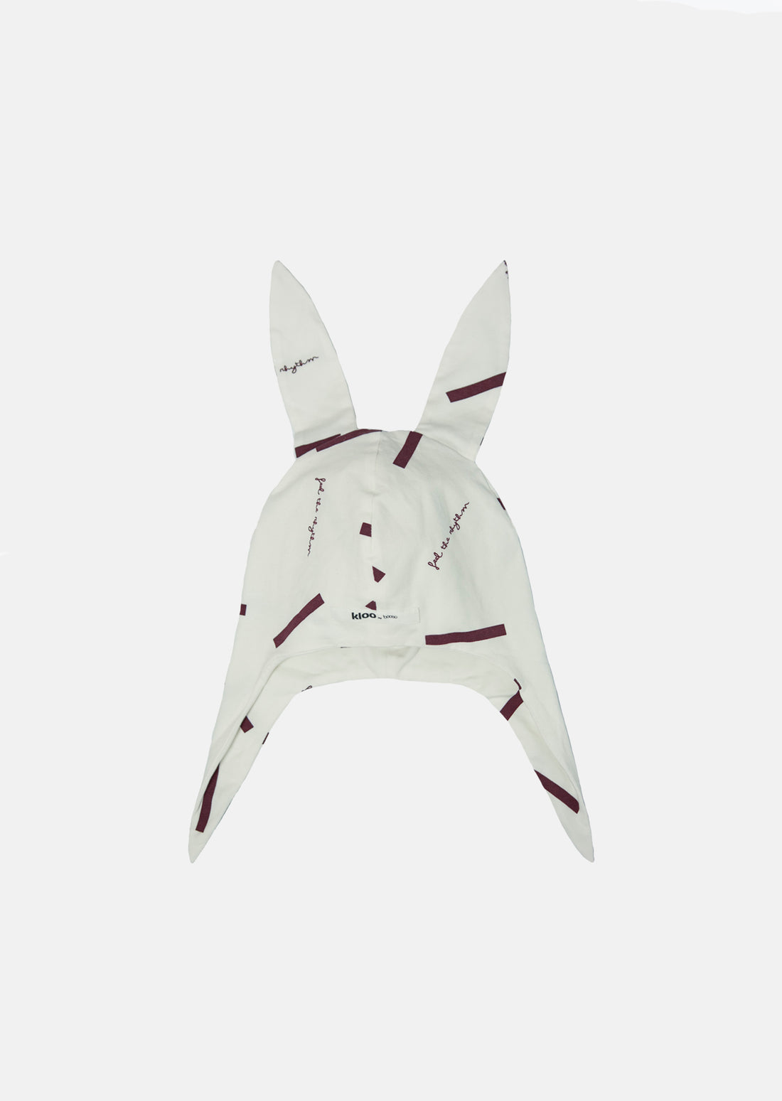 czapka dziecięca- Rhythm Bunny Hat ecru/burgund