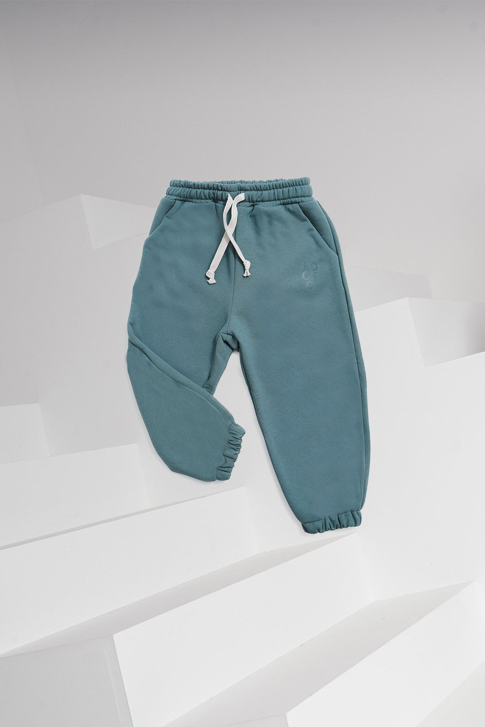 spodnie dziecięce -  WARM PANTS WIDE green