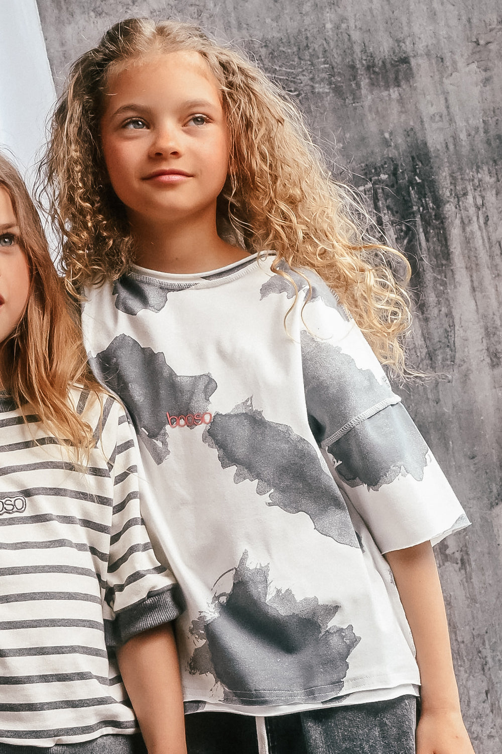 koszulka dziecięca- CLOUD TEE white/graphite