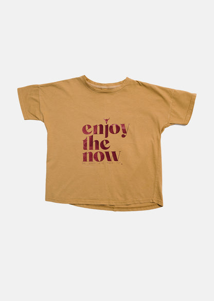 koszulka dziecięca- Enjoy Ochra T-Shirt