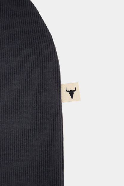 czapka dziecięca- RIBBING BEANIE WINTER graphite