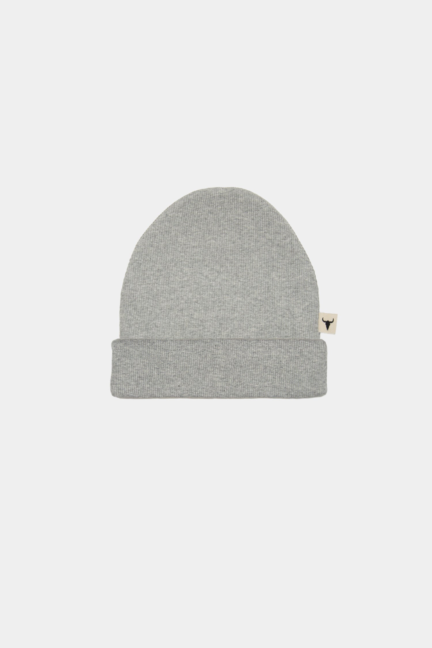 czapka dziecięca- RIBBING BEANIE WINTER gray marl