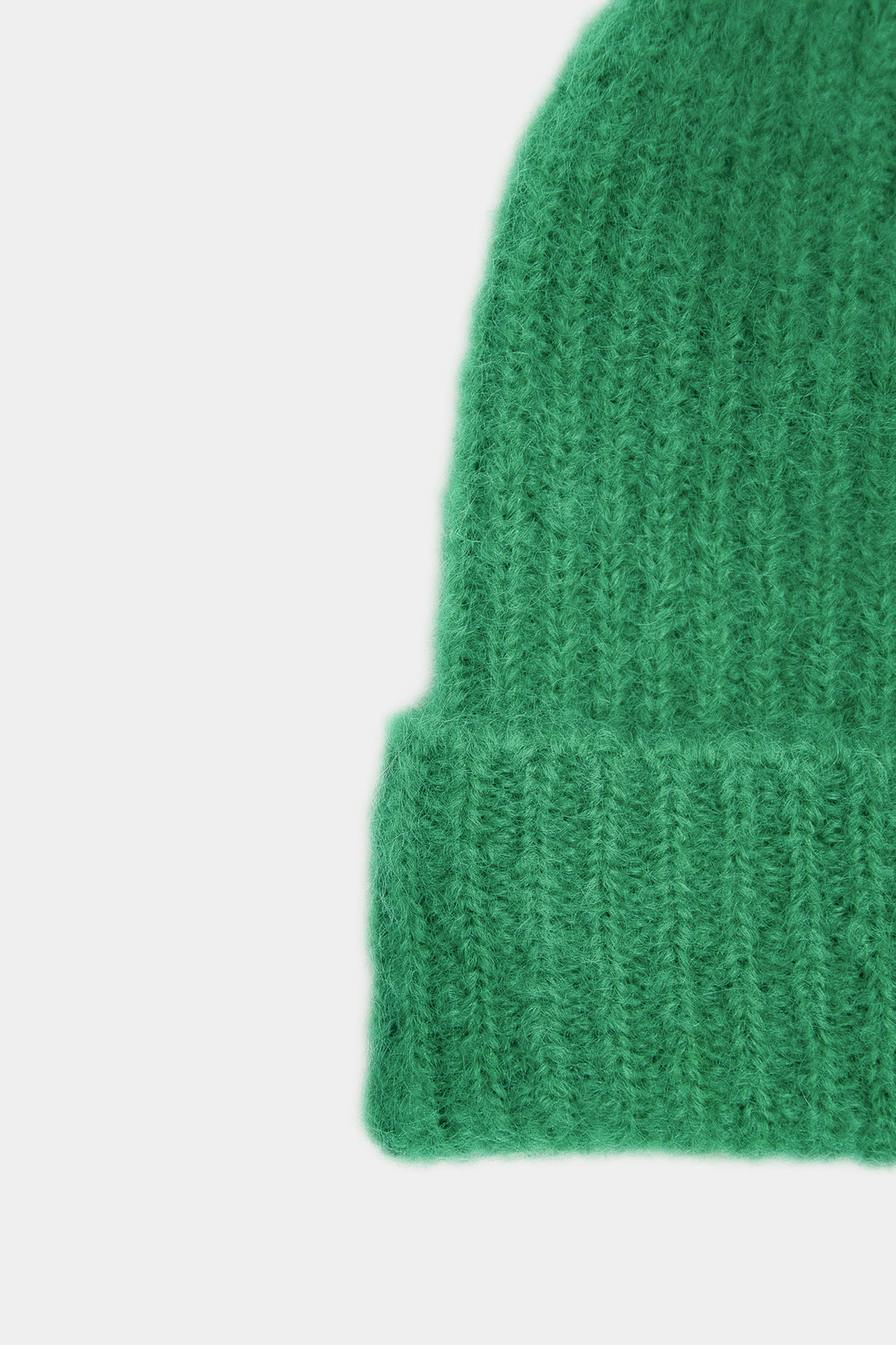 czapka dziecięca- FLUFF BEANIE green