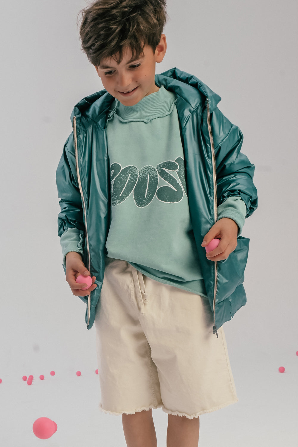 bluza dziecięca- MINT BOOSO SWEATSHIRT mint