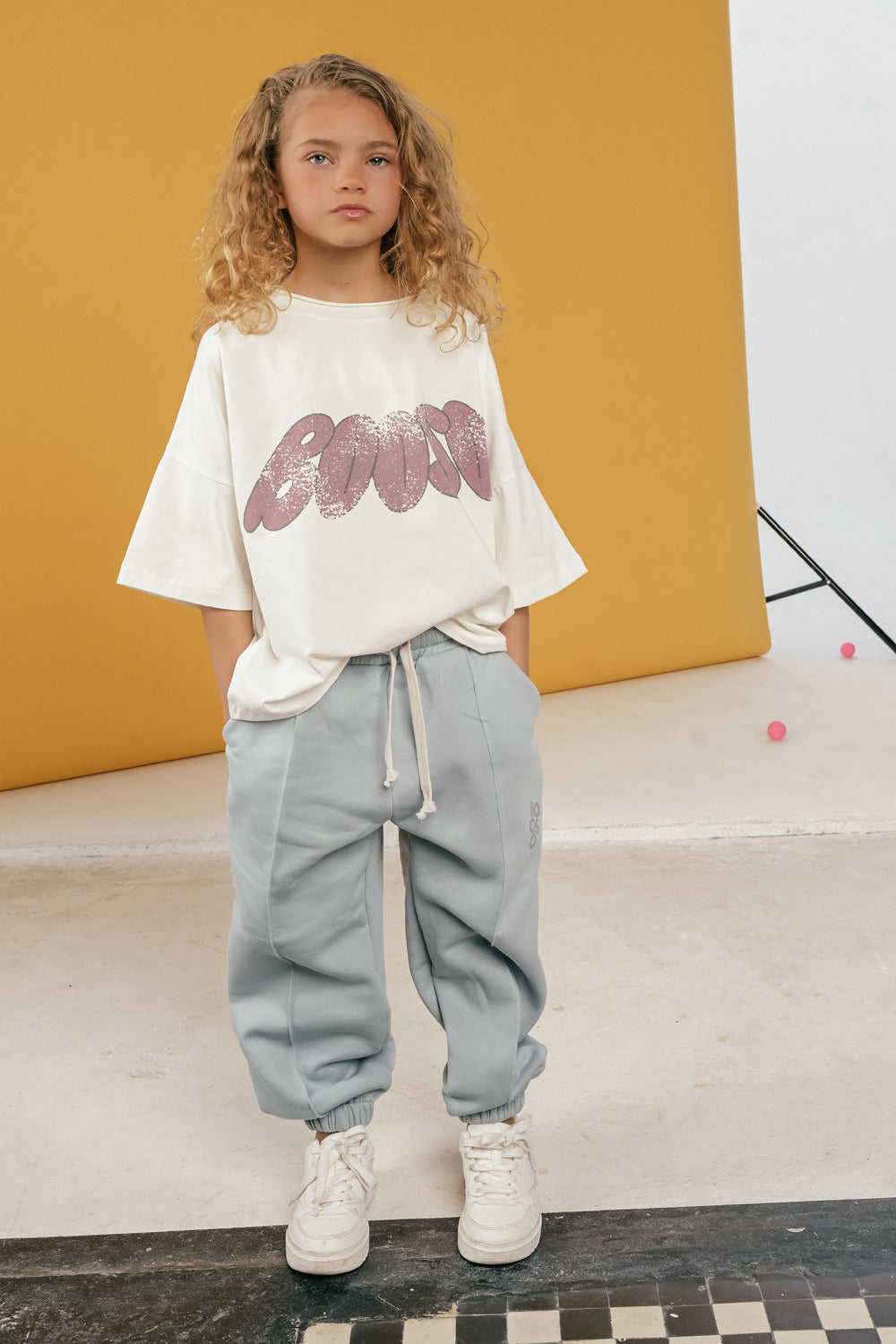 spodnie dziecięce -  LIGHT BLUE PANTS light blue