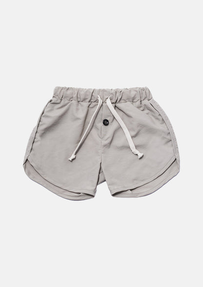 szorty dziecięce- SAND NYLON SHORTS beige
