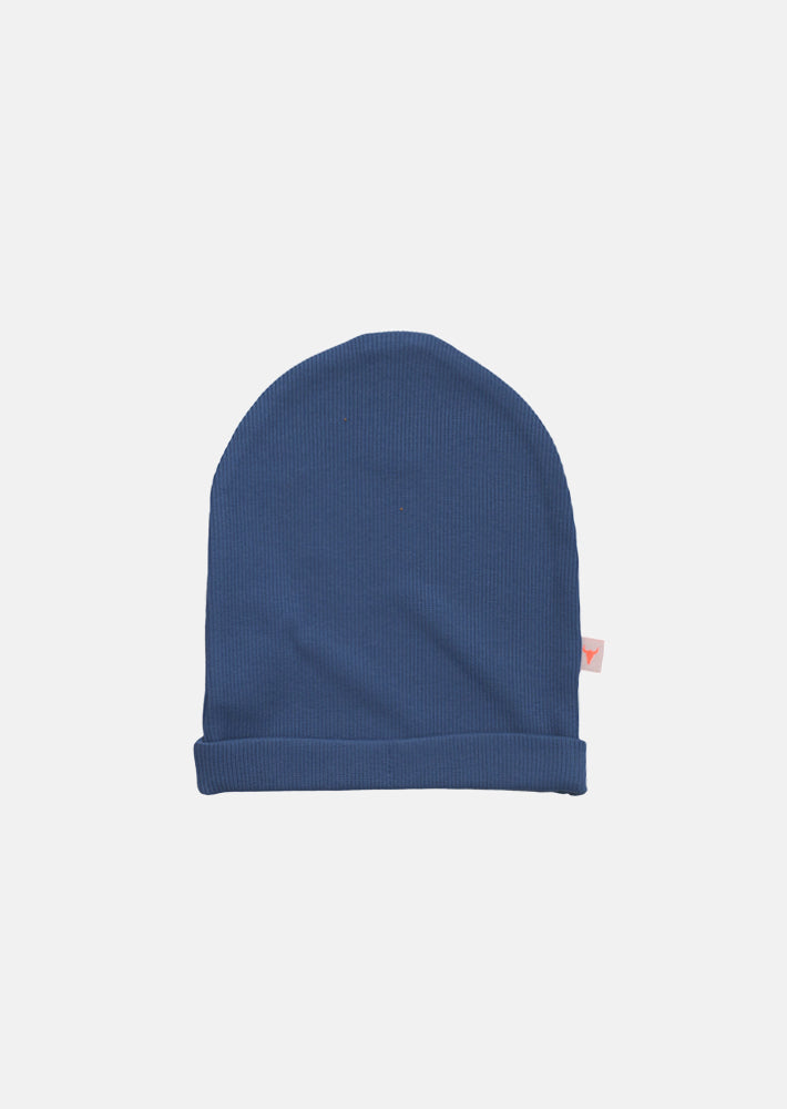 czapka dziecięca- RIBBING BEANIE ocean blue