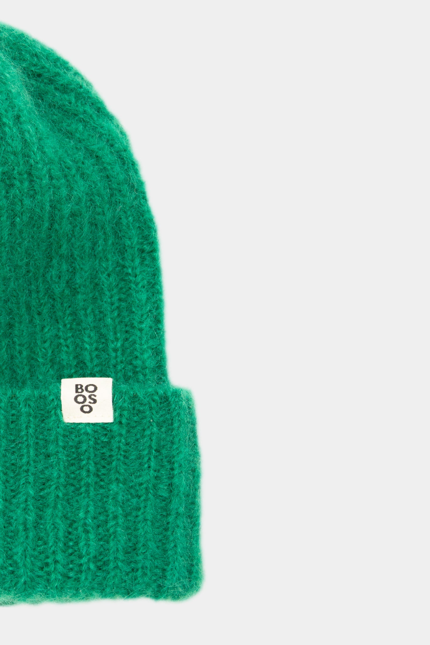 czapka dla dorosłych- OLDIES FLUFF BEANIE green