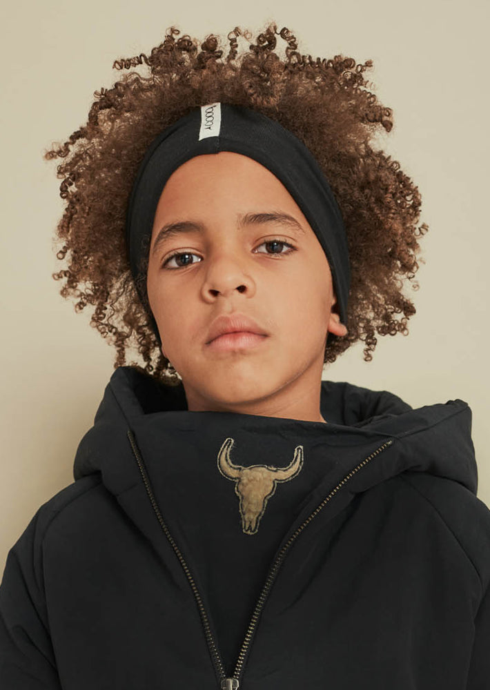 opaska dziecięca- HEADBAND black