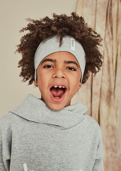 opaska dziecięca- HEADBAND gray marl