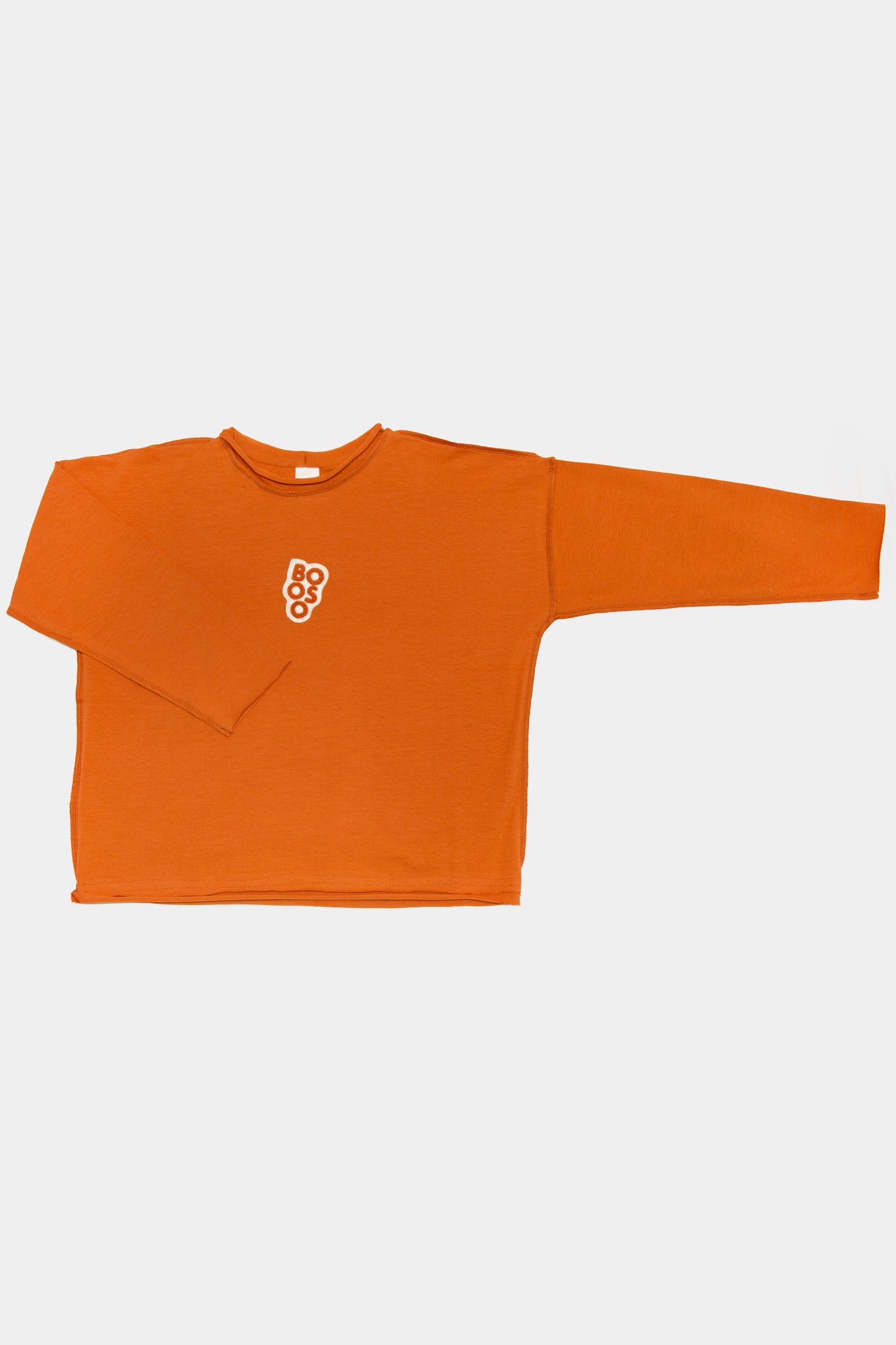 koszulka dziecięca- BOXY ORANGE LONGSLEEVE