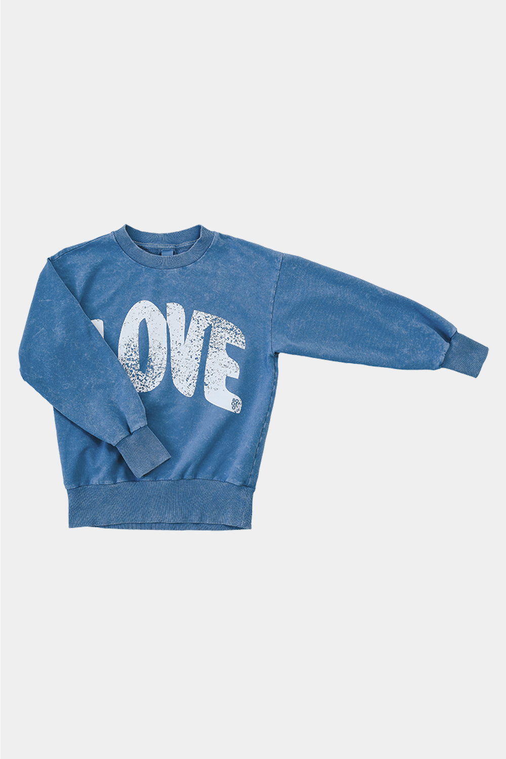 bluza dziecięca- VINTAGE BLUE LOVE SWEATSHIRT blue
