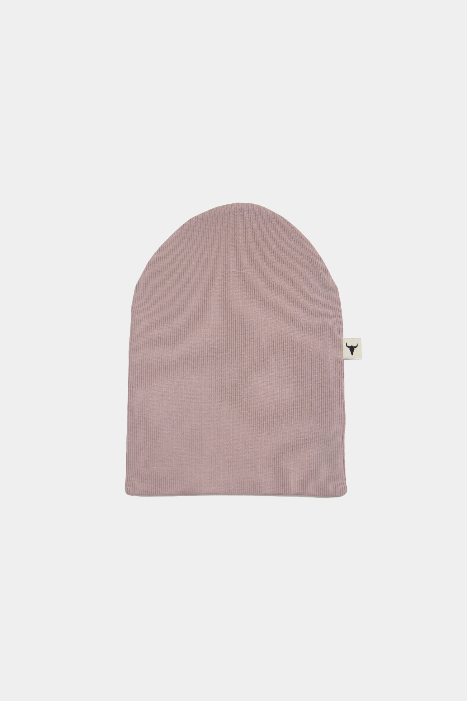 czapka dziecięca- RIBBING BEANIE WINTER dusty pink