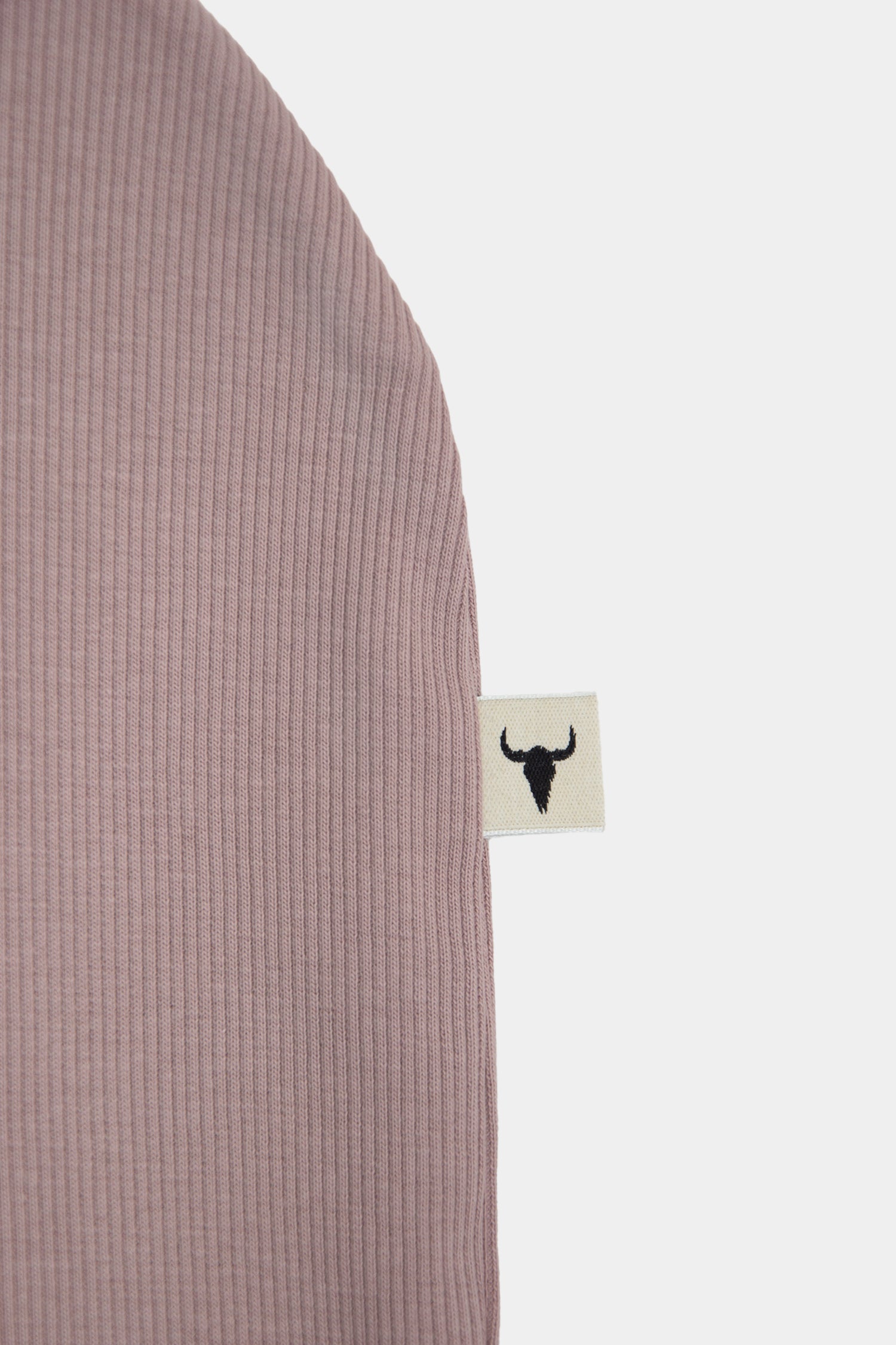 czapka dziecięca- RIBBING BEANIE WINTER dusty pink