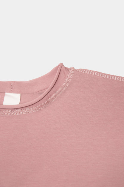 koszulka dziecięca- BOXY PINK LONGSLEEVE