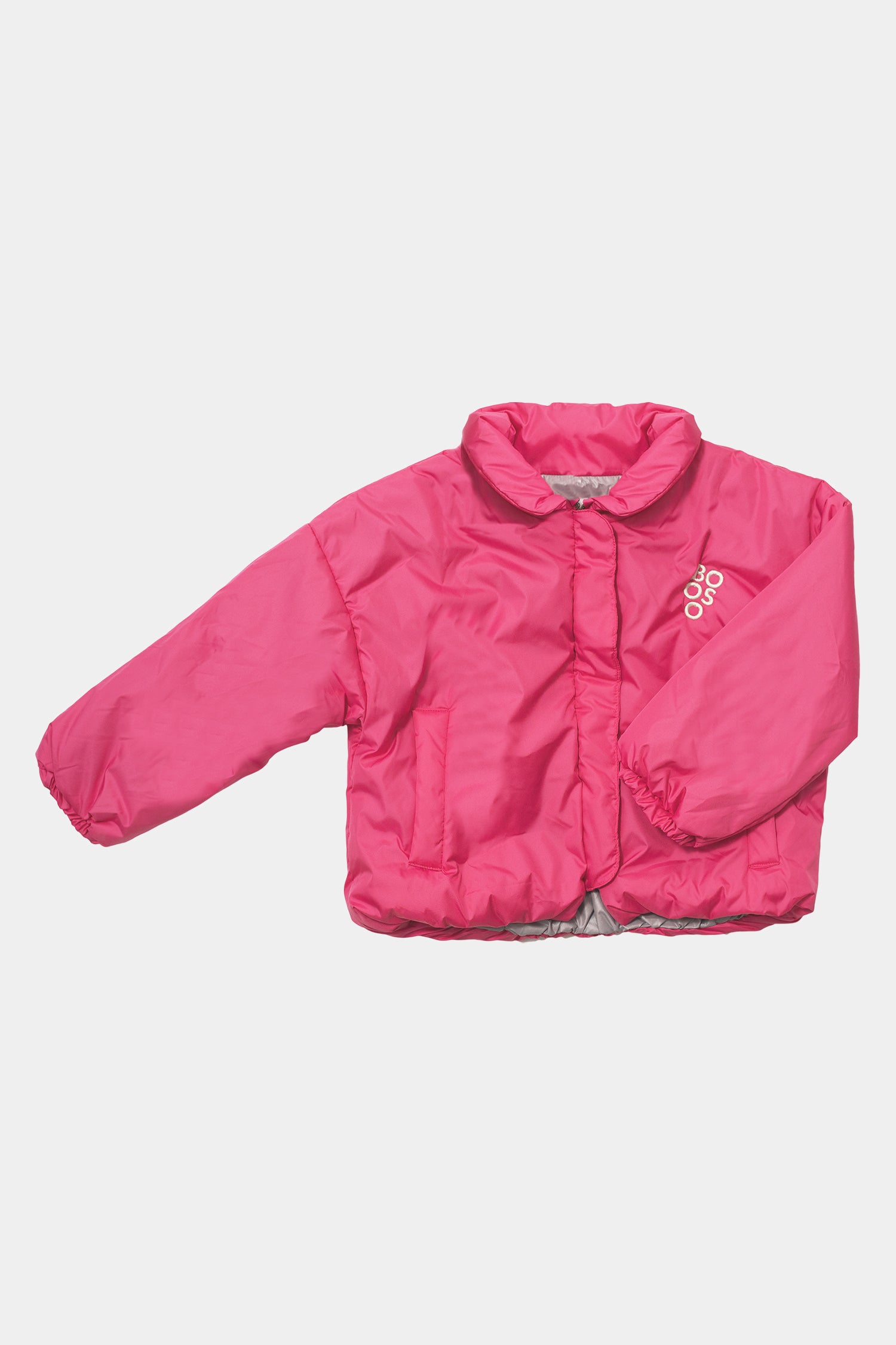 wiosenna kurtka dziecięca- PINK SHORT COAT