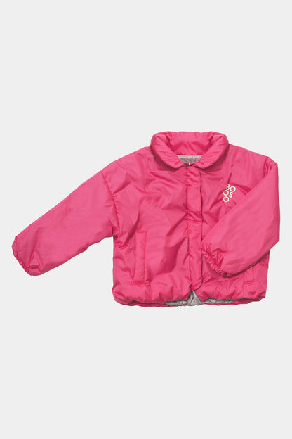 wiosenna kurtka dziecięca- PINK SHORT COAT