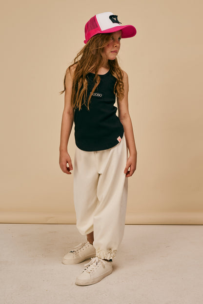 spodnie dziecięce - RELAXED PANTS ecru