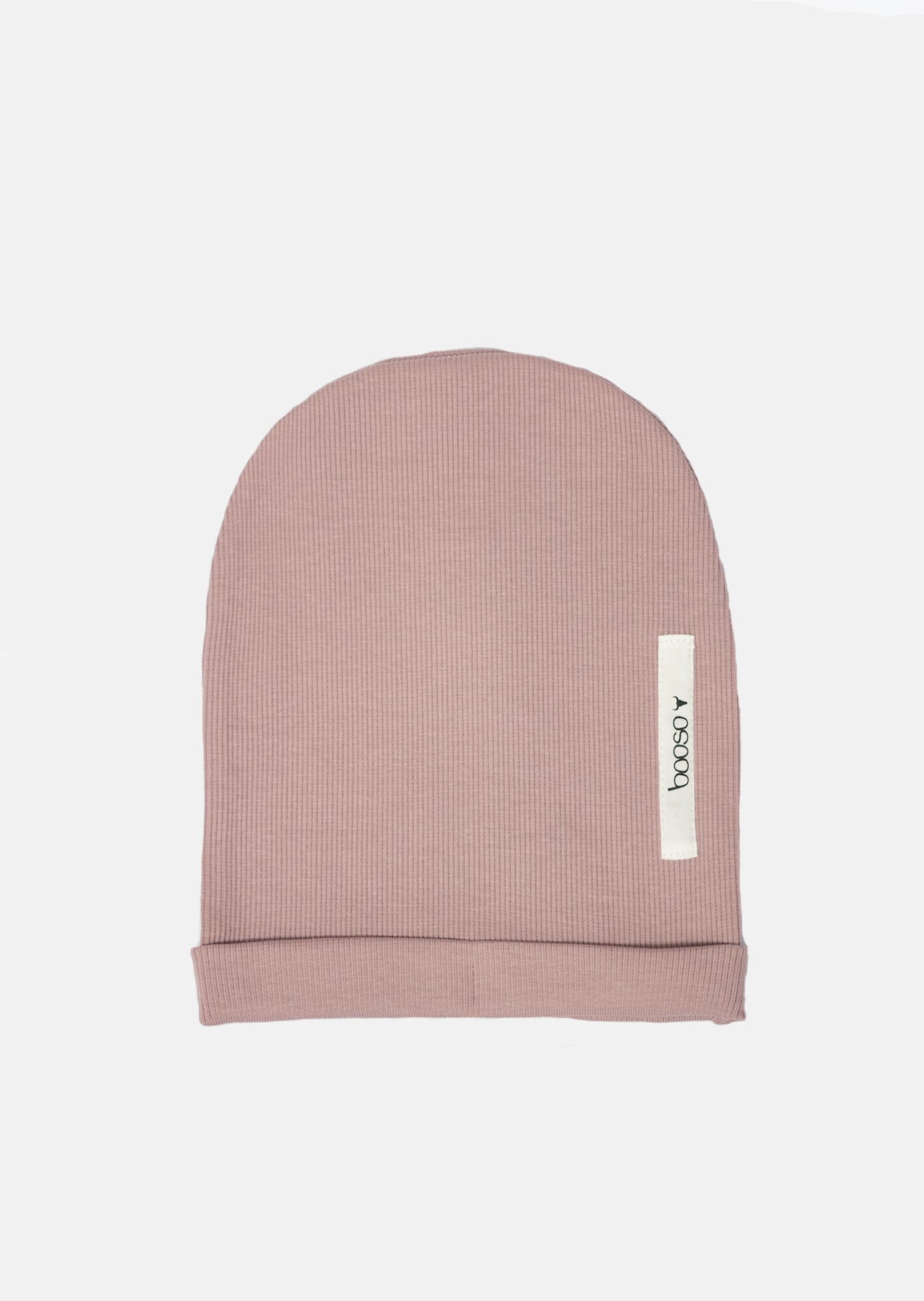 czapka dziecięca- RIBBING BEANIE dusty pink
