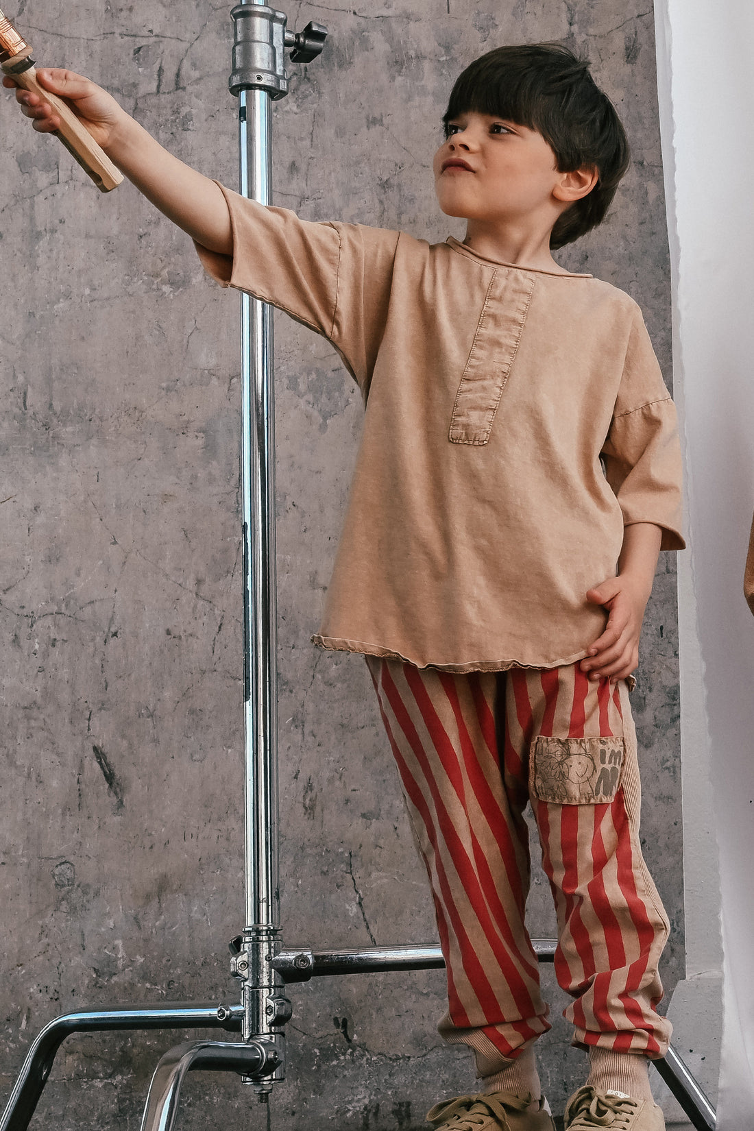 koszulka dziecięca- SAND TEE BEIGE
