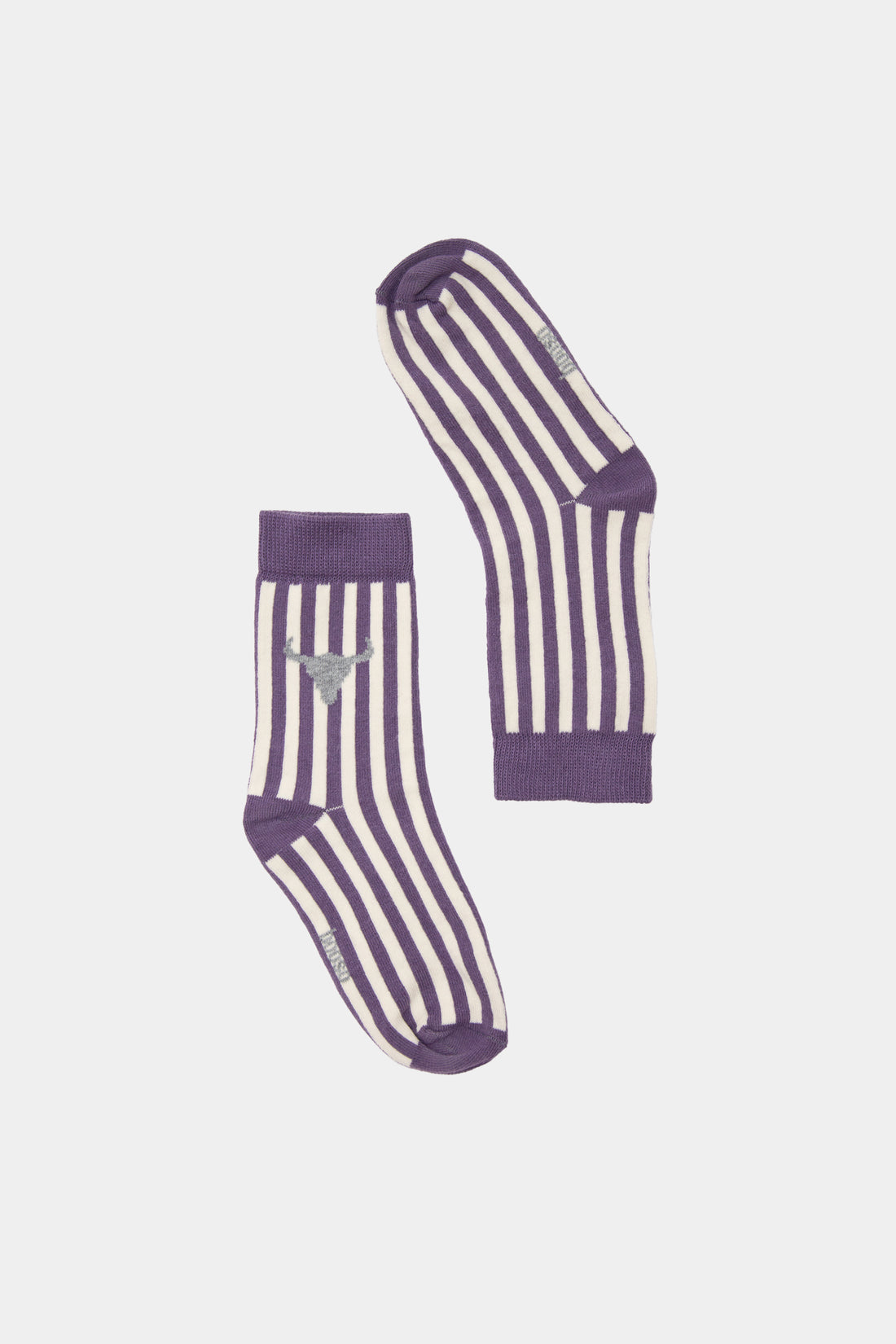skarpetki dziecięce- STRIPED SOCKS purple