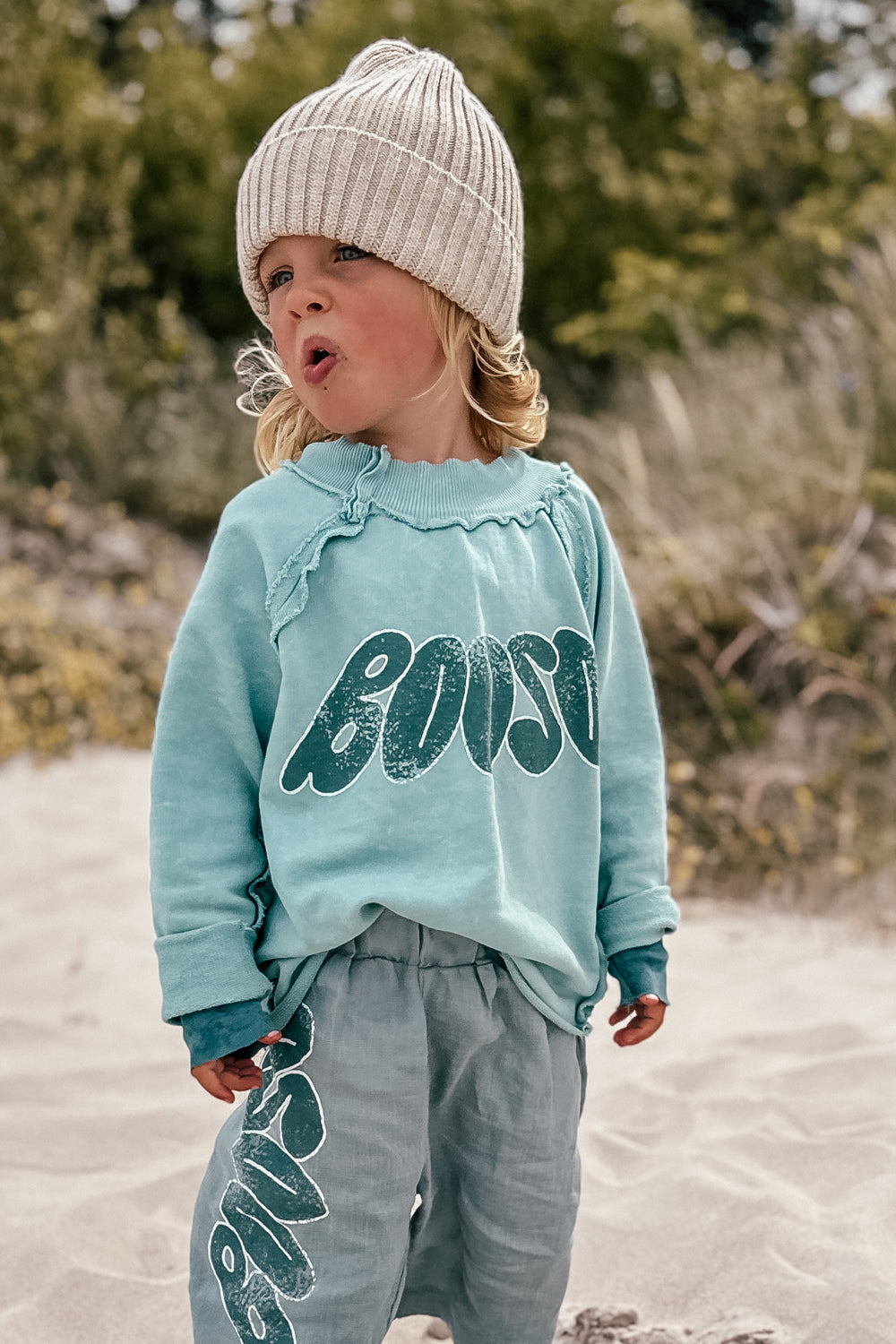 bluza dziecięca- MINT BOOSO SWEATSHIRT mint