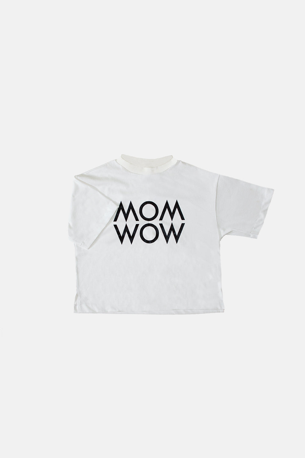 bluzka damska- MOM WOW TEE OLDIES white/black