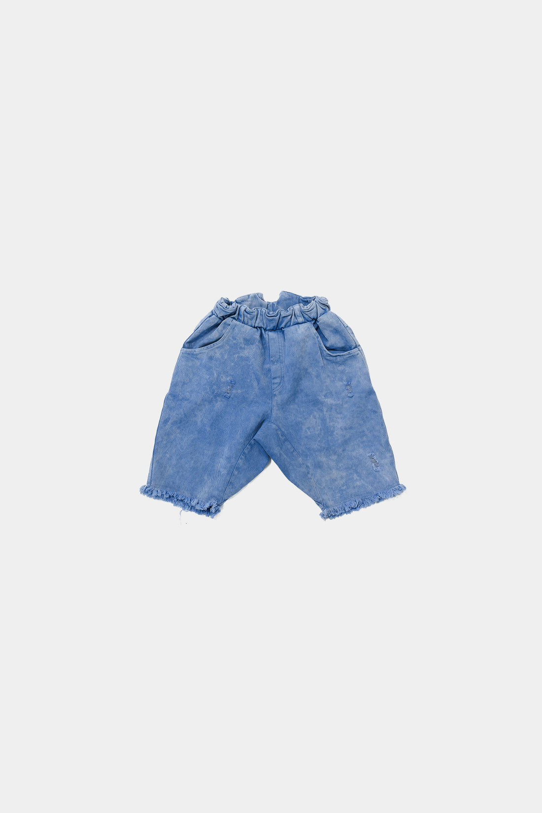 szorty dziecięce - JEANS SHORTS sky blue