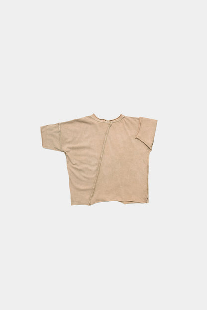 koszulka dziecięca- BISON TEE beige/red