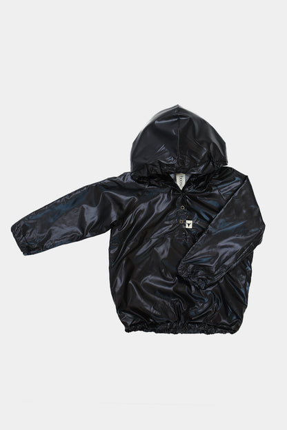 wiosenna kurtka dziecięca- BLACK WIND COAT