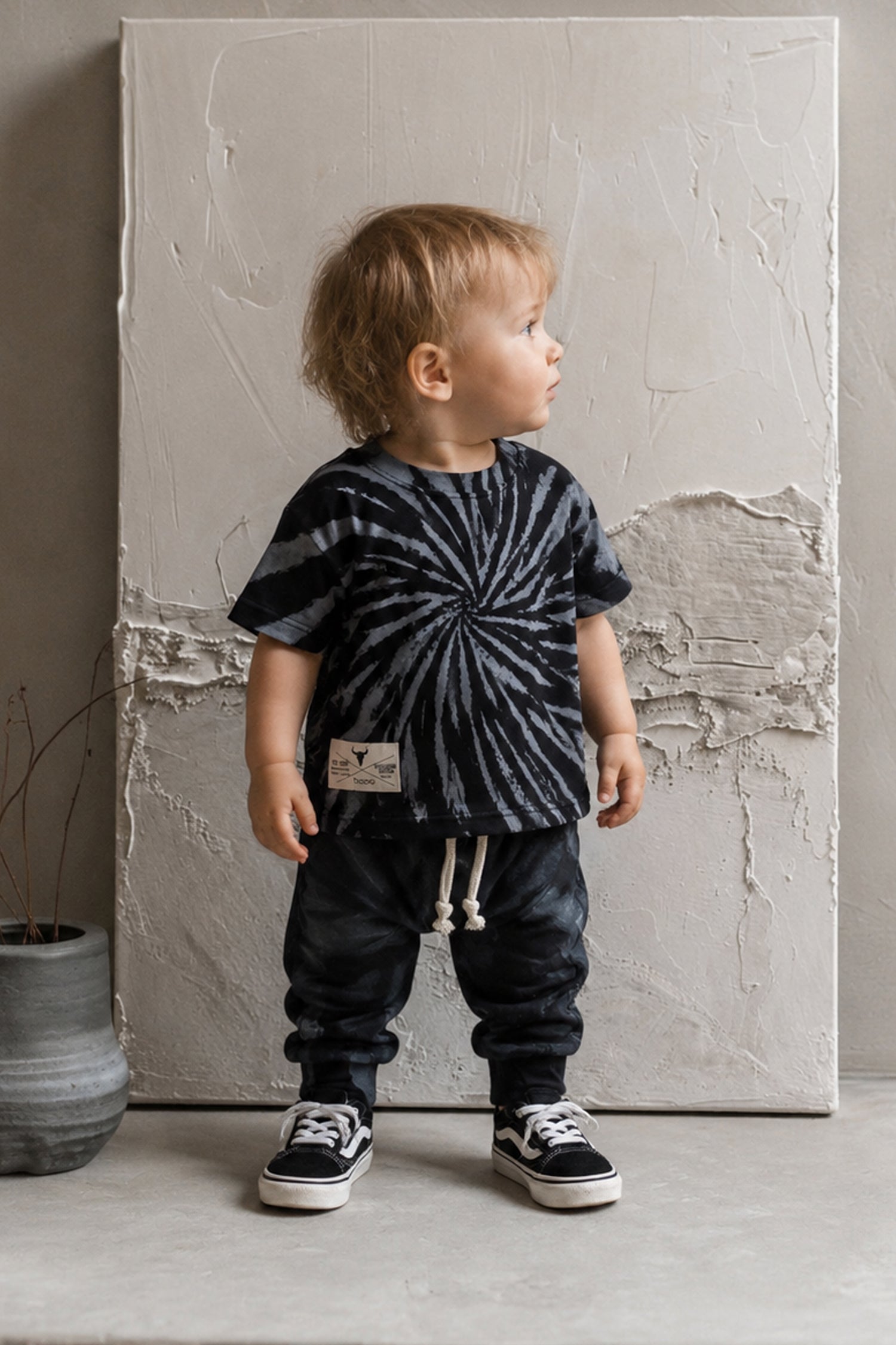 koszulka dziecięca- ZEBRA TEE black
