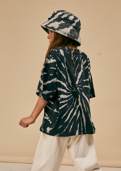 koszulka dziecięca- ZEBRA TEE black