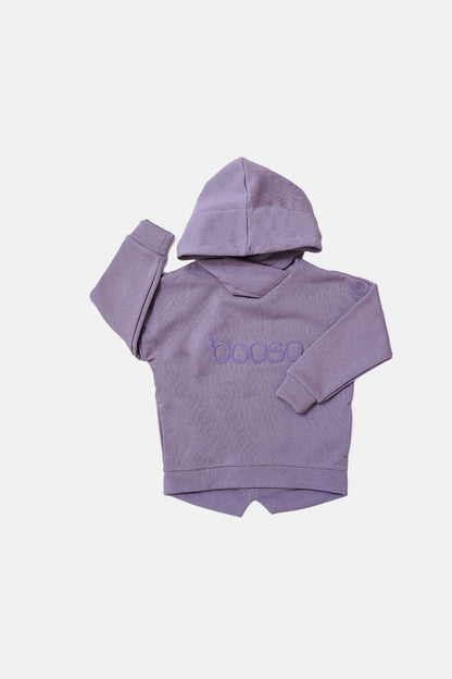 bluza dziecięca- WARM HOODIE lilac