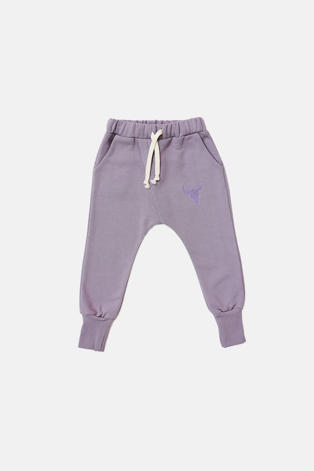spodnie dziecięce -  WARM PANTS lilac
