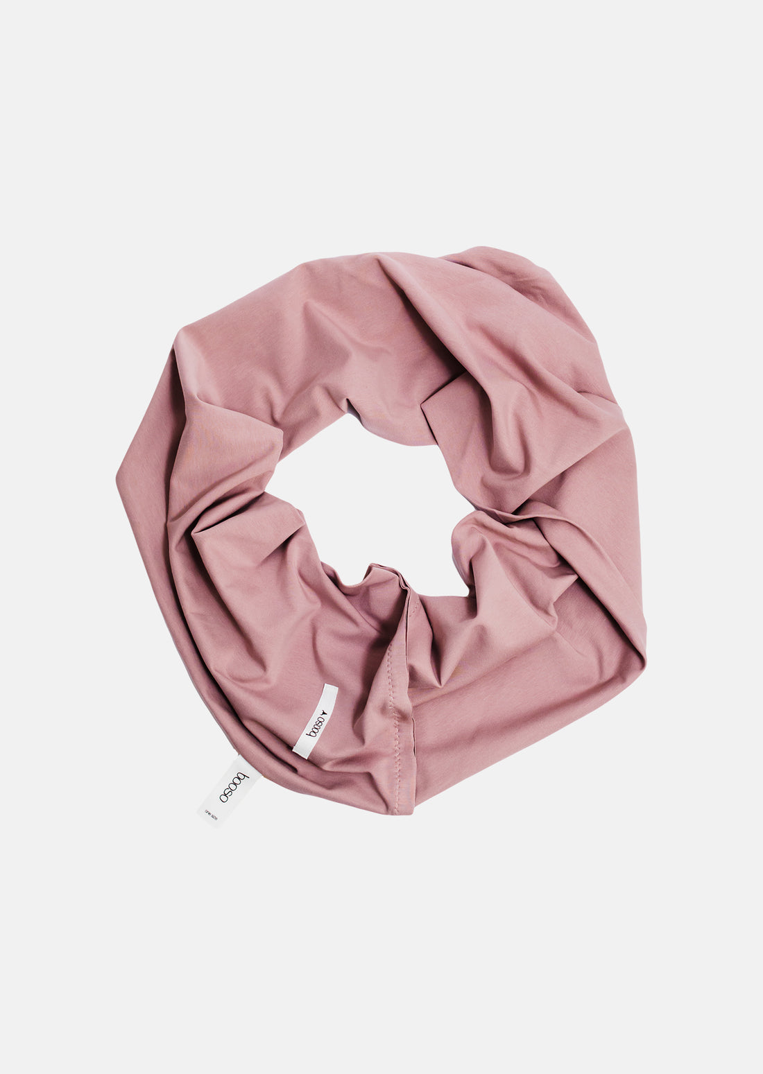 komin dziecięcy- TWISTED TUBE SCARF dusty pink